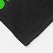 Shred the Gnar Funny Snowboarding Dinosaur T-rex W Fleecedecke (Ecke)