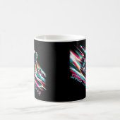 Shred the Gnar Snowboarding Kaffeetasse (Mittel)