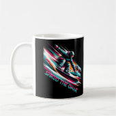 Shred the Gnar Snowboarding Kaffeetasse (Links)