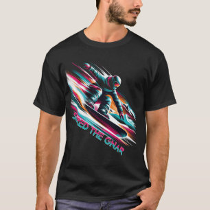 Shred the Gnar Snowboarding T-Shirt