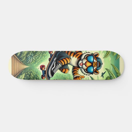 Shred the Jungle Skateboard (Horizontal)