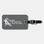 Shred The Whole Enchilada Moab Utah Gepäckanhänger (Vorderseite horizontal)