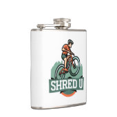 Shred University Mountain Biking Flachmann (Rechts)