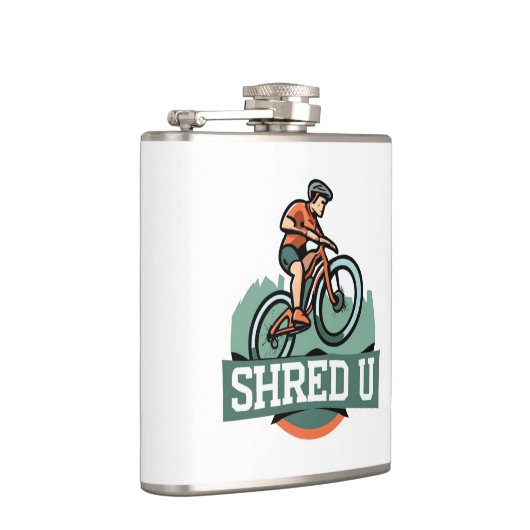 Shred University Mountain Biking Flachmann (Rechts)
