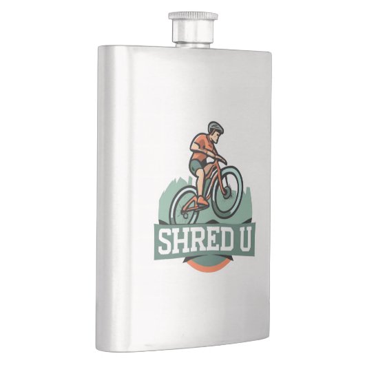Shred University Mountain Biking Flachmann (Rechts)