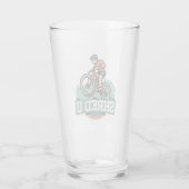 Shred University Mountain Biking Glas (Rückseite)