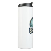 Shred University Skiing Thermosbecher (Nach links gedreht)