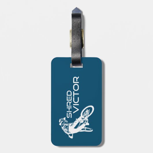 Shred Victor Idaho Mountain Biking Gepäckanhänger (Rückseite vertikal)