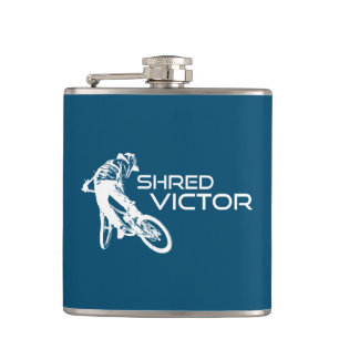 Shred Victor Idaho Mountainbiken Flachmann