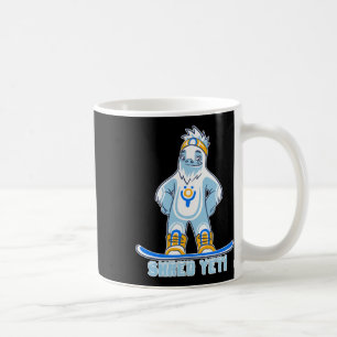 Shred Yeti - Fun Yeti Bigfoot Sasquatch Snowboardi Kaffeetasse