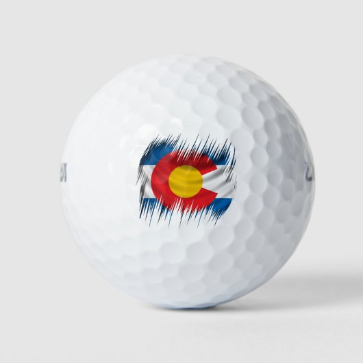 Shredded Colorado Golfball (Vorderseite)