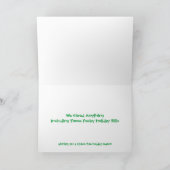 Shredders R Feiertagskarte (Innenseite)