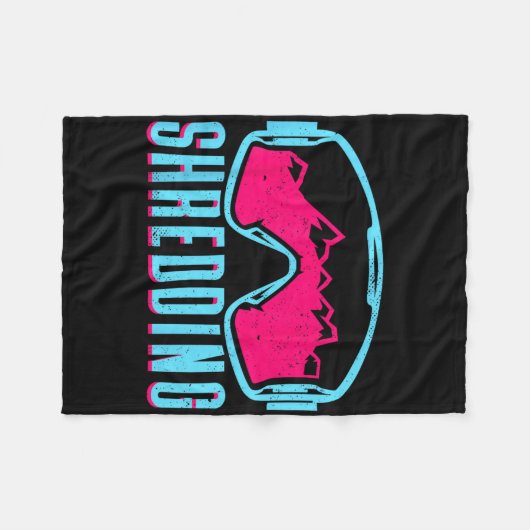 Shredding  fleecedecke (Vorderseite (Horizontal))