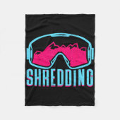 Shredding fleecedecke (Vorderseite)