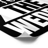 Shredding For The Wedding Bride And Groom Fitness  Poster (Ecke)