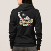 "Shredding für CHRISTUS Hoodie (Rückseite)