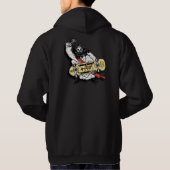 "Shredding für CHRISTUS Hoodie (Rückseite)