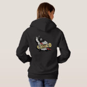 "Shredding für CHRISTUS Hoodie (Schwarz voll)