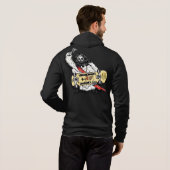"Shredding für CHRISTUS Hoodie (Schwarz voll)