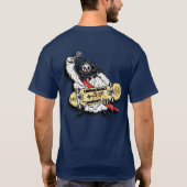 "Shredding für CHRISTUS" T-Shirt (Rückseite)