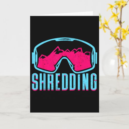 Shredding karte (Gelbe Blume)