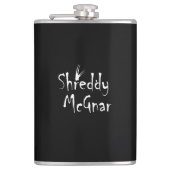 Shreddy McGnar Flachmann (Vorderseite)