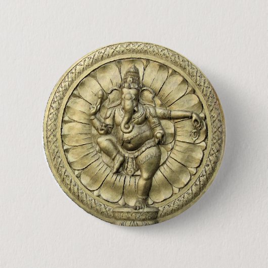 Shree Ganesh Button (Vorderseite)