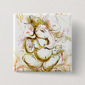 Shree Ganesh Button (Vorderseite)