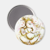 Shree Ganesh Magnet (Vorderseite/Rückseite)