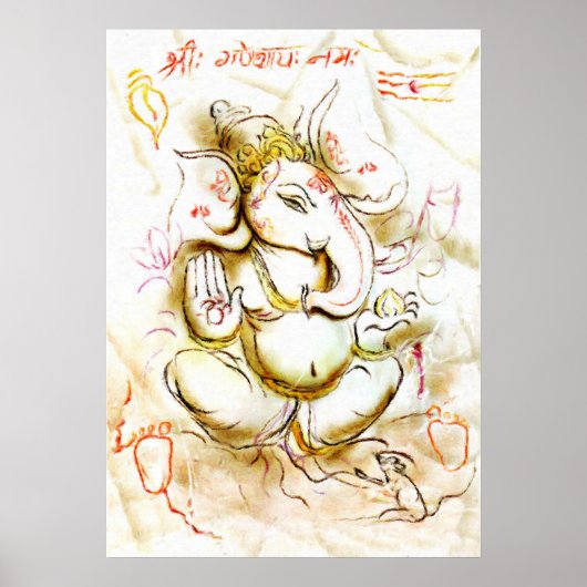 Shree Ganesh Poster (Vorne)