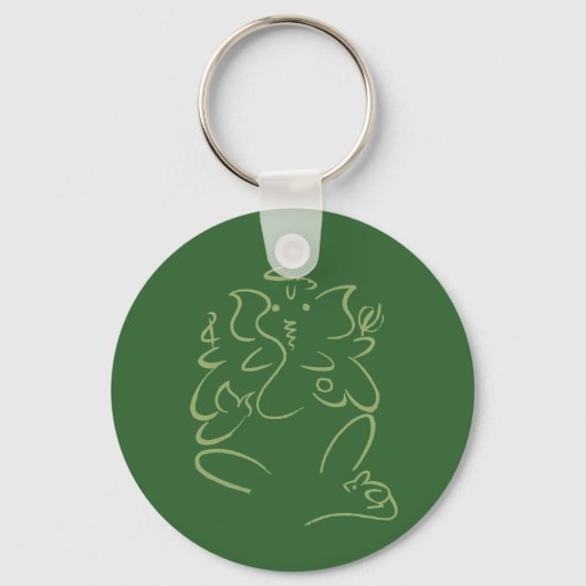 Shree Ganesh Schlüsselanhänger (Vorderseite)