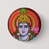 Shree Krishna-Tasche Button (Vorderseite)