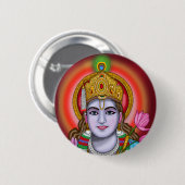 Shree Krishna-Tasche Button (Vorne & Hinten)