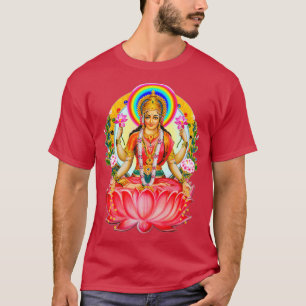 Shree Lakshmi Göttin des Wohlstands und des Überfl T-Shirt
