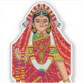 Shree Radha Aufkleber (Vorderseite)
