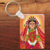 Shree Radha Schlüsselanhänger (Vorderseite)