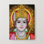 Shree Ram Knopf Button (Vorderseite)