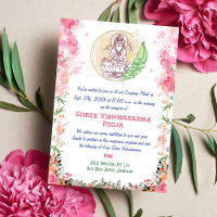 Shree Vishwakarma Pooja Floral