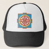 Shree Yantra Truckerkappe (Vorderseite)