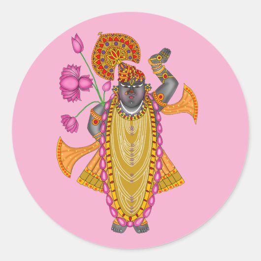 Shreenath Ji Aufkleber (Vorderseite)