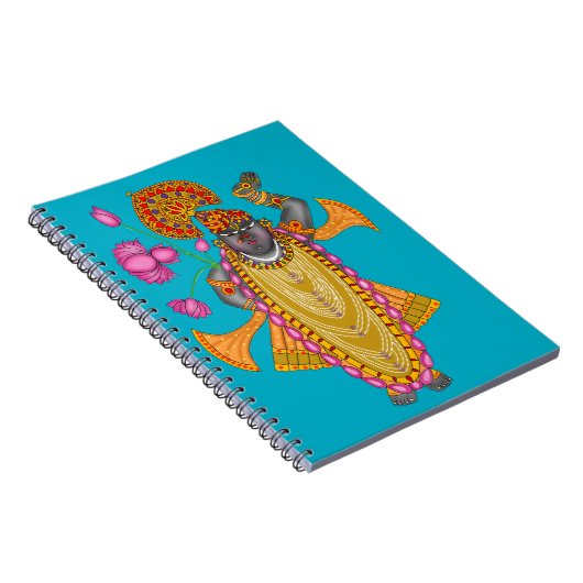 Shreenath Ji Notebook Notizblock (Rechte Seite)