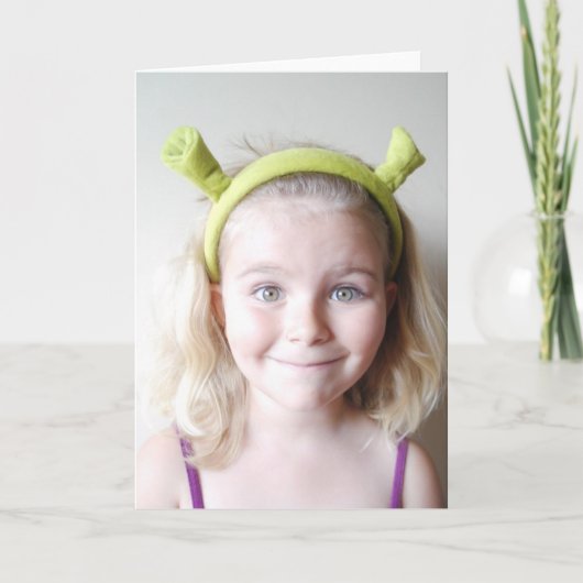 Shrek Feiertagskarte (Vorderseite)