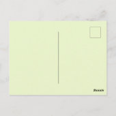 Shrek Geburtstagseinladung | Weit Weit Weg Postkarte (Rückseite)