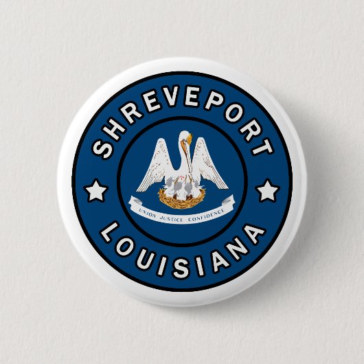 Shrepport Louisiana Button (Vorderseite)
