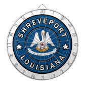 Shrepport Louisiana Dartscheibe (vorne)