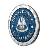 Shrepport Louisiana Dartscheibe (Vorderseite rechts)