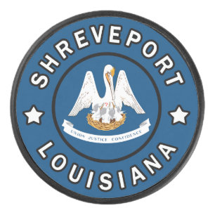 Shrepport Louisiana Eishockey Puck