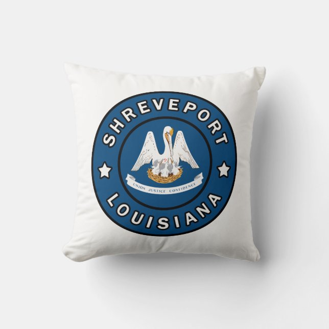 Shrepport Louisiana Kissen (Vorderseite)