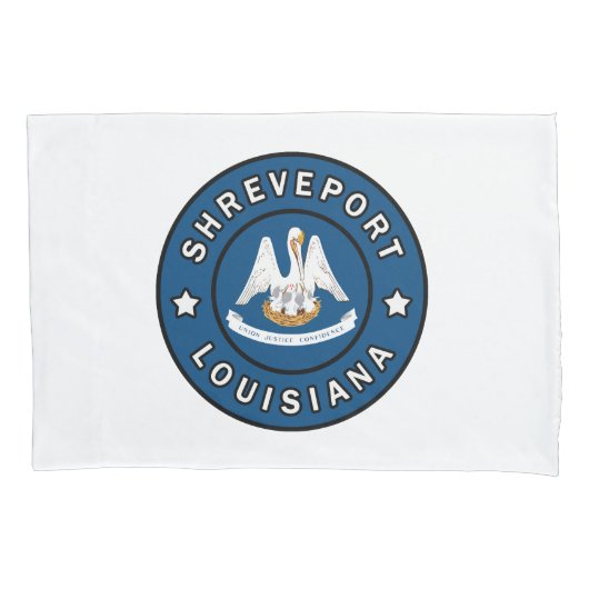 Shrepport Louisiana Kissenbezug (Vorderseite)
