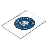 Shrepport Louisiana Notizblock (Linke Seite)